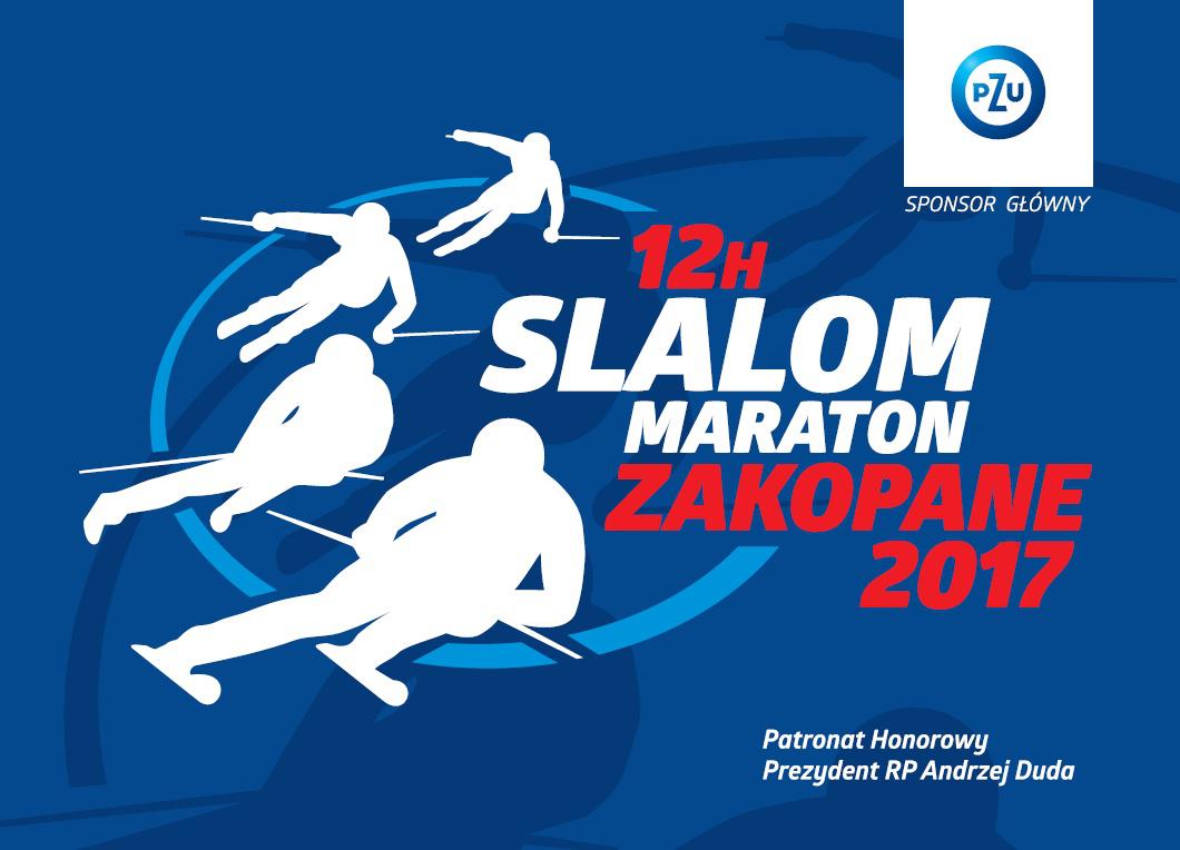 Plakat wydarzenia 12h Slalom Maraton Zakopane 2017