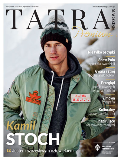Okładka magazynu Tatra Premium Magazine