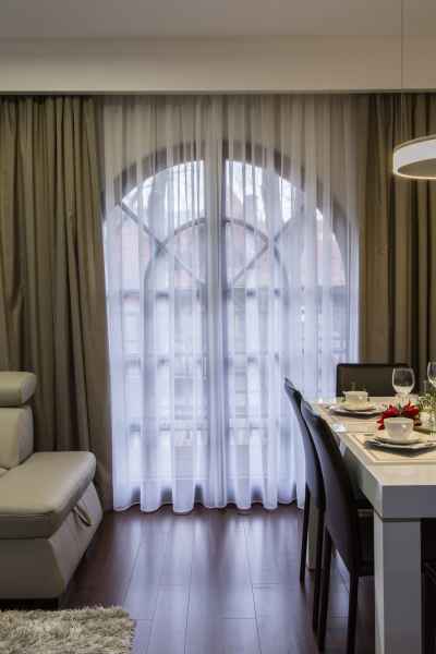 Salon połączony z aneksem kuchennym